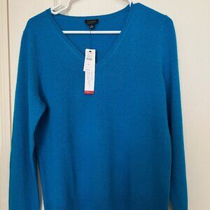 Talbots Cashmere Sweater - Blue
